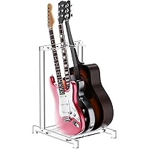 Amazon.com: Dewrhiixe Acoustic & Electric Guitar Stand